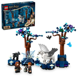 LEGO Harry Potter Forbidden Forest: Magical Creatures  Glow in The Dark Toy for Kids with Buckbeak and Thestral Fantasy Animal Figures  Harry Potter G