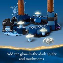 LEGO Harry Potter Forbidden Forest: Magical Creatures  Glow in The Dark Toy for Kids with Buckbeak and Thestral Fantasy Animal Figures  Harry Potter G