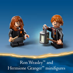 LEGO Harry Potter Forbidden Forest: Magical Creatures  Glow in The Dark Toy for Kids with Buckbeak and Thestral Fantasy Animal Figures  Harry Potter G - Additional view 4