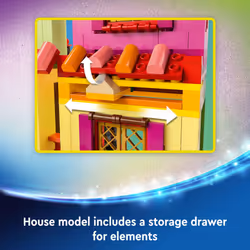 LEGO Disney Encanto The Magical Madrigal House Toy  Building Playset for Kids  Mirabel Disney Princess Doll Figure  Disney Toy for Girls and Boys Ages