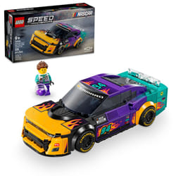 LEGO Speed Champions NASCAR Next Gen Chevrolet Camaro ZL1  Model Racecar Building Set  NASCAR Collectible Racing Toy for Kids Ages 9 and Up  76935