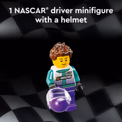 LEGO Speed Champions NASCAR Next Gen Chevrolet Camaro ZL1  Model Racecar Building Set  NASCAR Collectible Racing Toy for Kids Ages 9 and Up  76935