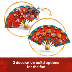 LEGO Spring Festival Good Fortune - Learning and Educational Building Toy - Chinese Festival Toy for Kids  Boys and Girls  Ages 9+ - Cultural Gift for