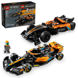LEGO Technic & Speed Champions McLaren Racing Pack Building Toys Set - Race Cars Toys for Kids  Boys & Girls  Ages 9+ - Gift Ideas for Birthdays - 667