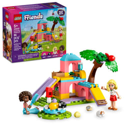 LEGO Friends Guinea Pig Playground - Building Toy Pretend Play Set for Kids  Girls and Boys  Ages 5+ - with 2 Minidolls and 2 Animal Toys - Gift Idea