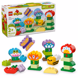 LEGO DUPLO Town Creative Garden & Flowers Building Toy Playset - Preschool Learning and Educational Flower Toy for Toddlers   ...