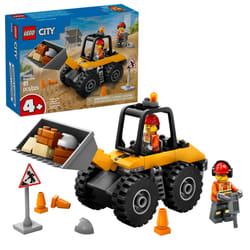 LEGO City Yellow Construction Wheel Loader Building Sensory Toy - Construction Vehicle Toy for Toddlers  Boys and Girls  Ages 4+ - Educational  Learni