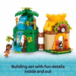 LEGO Disney Moana's Island Fun Building Toy Playset - Princess Moana Toy for Kids  Girls and Boys  Ages 5+ - with 2 Disney Micro-Dolls and Pua Animal