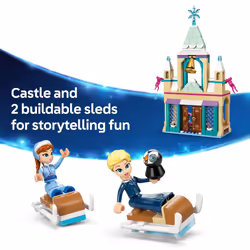 LEGO Disney Frozen: Arendelle Frozen Castle - Building Playset for Kids  Girls & Boys  Ages 5+ - Frozen Castle Toy for Fans with Princess Anna and Els