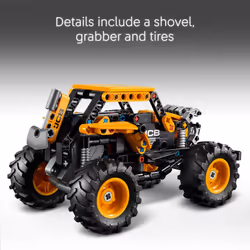 LEGO Technic Monster Jam DIGatron Pull-Back Monster Truck Toy - Building Toy for Kids  Boys and Girls  Ages 7+ - Creative Gift Idea for Lovers of Mons