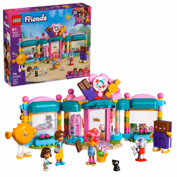 LEGO Friends Heartlake City Candy Store Building Toy - Pretend Play Set for Kids Girls and Boys Ages 6+ - with 2 Minidolls ...