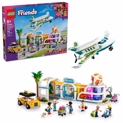 LEGO Friends Heartlake City Airport and Airplane Toy Building Set - Pretend Play for Kids Girls and Boys Ages 8+ - with 7 M ...