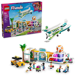 LEGO Friends Heartlake City Airport and Airplane Toy Building Set - Pretend Play for Kids  Girls and Boys  Ages 8+ - with 7 Minidolls  Taxi  Dog Figur