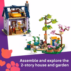 LEGO Friends Beekeepers' House and Flower Garden Toy Building Set - Pretend Play Set for Kids  Girls and Boys  Ages 12+ - Gift Idea for Birthday - wit