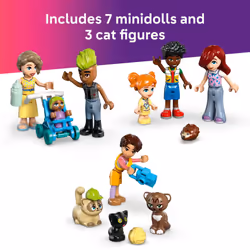 LEGO Friends Heartlake City Apartments and Stores Dollhouse - Toy Building Set for Kids  Girls and Boys  Ages 12+ - Gift Ideas for Birthday - with 7 M