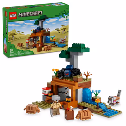 LEGO Minecraft The Armadillo Mine Expedition Toy Figures and Playset - Building Minecraft Toy for Kids Boys and Girls Ages ...