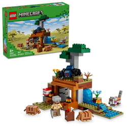 LEGO Minecraft The Armadillo Mine Expedition Toy Figures and Playset - Building Minecraft Toy for Kids  Boys and Girls  Ages 8+ - with Gaming Figures