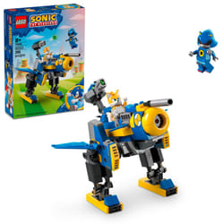 LEGO Sonic The Hedgehog Cyclone vs. Metal Sonic - Building Toy for Kids  Boys and Girls  Ages 8+ - Mech Suit with Metal Sonic and Tails Minifigures fo