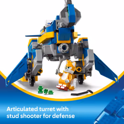 LEGO Sonic The Hedgehog Cyclone vs. Metal Sonic - Building Toy for Kids  Boys and Girls  Ages 8+ - Mech Suit with Metal Sonic and Tails Minifigures fo