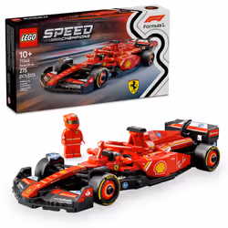 LEGO Speed Champions Ferrari SF-24 F1 Race Car Toy - Building Set for Kids Boys & Girls Ages 10+ - Ferrari F1 Model Car Kit ...