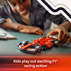 LEGO Speed Champions Ferrari SF-24 F1 Race Car Toy - Building Set for Kids  Boys & Girls  Ages 10+ - Ferrari F1 Model Car Kit for Display or Play - Gi