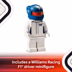 LEGO Speed Champions Williams Racing FW46 F1 Race Car Toy - Building Set for Kids  Boys & Girls  Ages 10+ - Toy Car for F1 Fans - Gift Idea for Birthd
