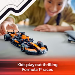 LEGO Speed Champions McLaren F1 Team MCL38 Race Car Toy - Building Set for Kids  Boys & Girls  Ages 10+ - Toy Car for F1 Fans - Gift Idea for Birthday