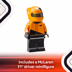 LEGO Speed Champions McLaren F1 Team MCL38 Race Car Toy - Building Set for Kids  Boys & Girls  Ages 10+ - Toy Car for F1 Fans - Gift Idea for Birthday
