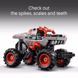 LEGO Technic Monster Jam ThunderROARus Pull-Back Monster Truck Toy - Building Toy for Kids  Boys and Girls  Ages 7+ - Creative Gift Idea for Lovers of