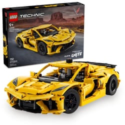 LEGO Technic Chevrolet Corvette Stingray Toy Car - Building Toy Set for Kids  Boys and Girls  Ages 9+ - Model Car Kit for Display - Gift Idea for Birt