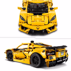 LEGO Technic Chevrolet Corvette Stingray Toy Car - Building Toy Set for Kids  Boys and Girls  Ages 9+ - Model Car Kit for Display - Gift Idea for Birt