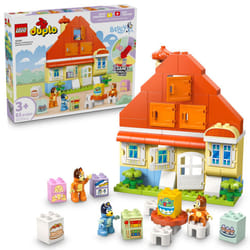 LEGO DUPLO Bluey: Blueys Family House with Memory Game - Toddler Toy for Kids Ages 3+ - Memory Game Playset Includes Bluey Figure - Preschool Toy Gift