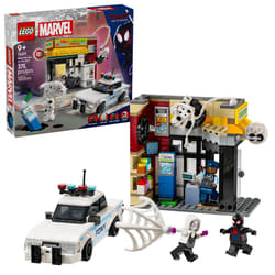 LEGO Marvel Spider-Verse Miles Morales vs. The Spot Building Toy Set - Marvel Superhero Toy for Kids  Boys and Girls  Ages 9+ - with 4 Minifigures - G