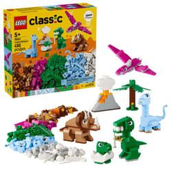 LEGO Classic Creative Dinosaurs Toy - Building Blocks Toy for Kids  Boys and Girls  Ages 5+ - Learning and Educational Toy for Preschool - Gift Idea f