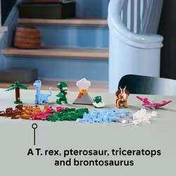 LEGO Classic Creative Dinosaurs Toy - Building Blocks Toy for Kids  Boys and Girls  Ages 5+ - Learning and Educational Toy for Preschool - Gift Idea f