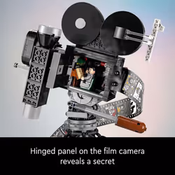 LEGO Disney Walt Disney Tribute Camera  Disney Fan Building Set  Celebrate Disney with a Collectible Piece Perfect for Play and Display  Makes a Fun G