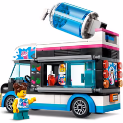 LEGO City 60384 Penguin Frozen Drink Car  Toy Blocks  Present  City Making  Vehicles  Glue  Boys  Girls  Ages 5 and Up