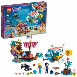 LEGO Friends Dolphins Rescue Mission 41378 Building Kit with Toy Subma