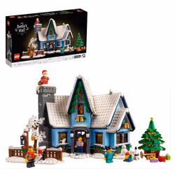 LEGO Icons 10293 Santa's Visit Winter Village Collections (1445 Pieces)