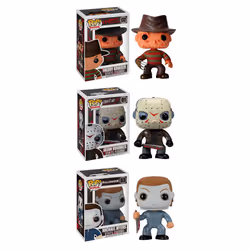Funko Horror Classics Pop! Movies Collectors Set: Freddy Krueger, Jason Voorhees, Michael Myers Action Figure