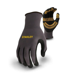 Stanley Unisex Razor Thread Utility Safety Gloves - M, Black