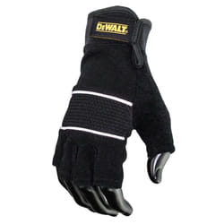 DeWalt Work Gloves Half Finger Black DPG213L EU