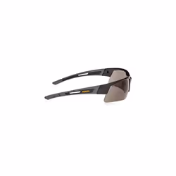 DEWALT Unisex DPG100 Half Frame Comfort Fit Protective Eyewear Black Frame Smoke Lens