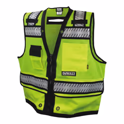 DEWALT DSV521 Class 2 Heavy Duty Surveyor Vest  2X-Large
