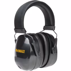 Dewalt Adult Earmuffs, Black, DPG13HC EU