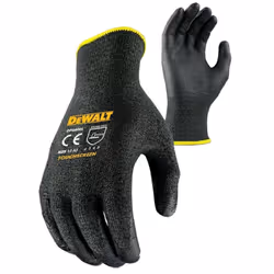 DeWalt Touchscreen Gloves Comfort Fit Breathable Cut Resistant Level 3 DPG800L
