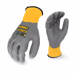 DEWALT DPG35 Full Dip Water-resistant Breathable Work Glove - Size M