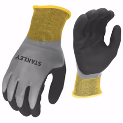 Stanley SY18 Waterproof Grip Glove Yellow/Grey/Black