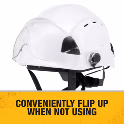 DEWALT DPG22-SH Visor with Premium Anti-fog+ Clear Lens Designed to Fit DPG22 Type II Helmet