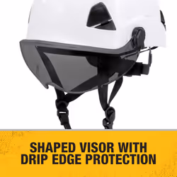 DEWALT DPG22-SH Visor with Premium Anti-fog+ Smoke Lens Designed to Fit DPG22 Type II Helmet